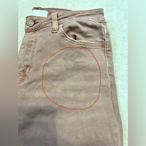 Vervet Pastel 90's Vintage Boyfriend Cropped Flare Jean - Size 28 - Picture 12 of 15